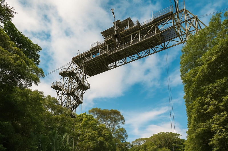 Bungy Jump + Giant Swing Combo
