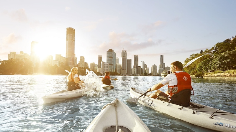 Kayak Tour of Brisbane River