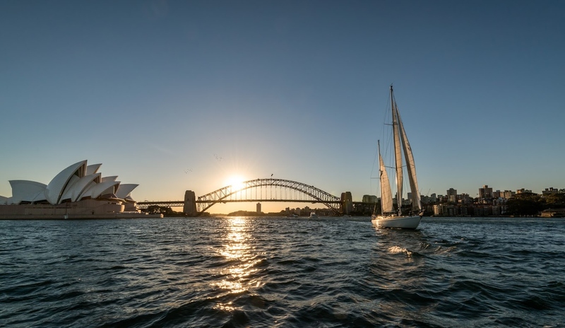 Sailing on Sydney Harbour